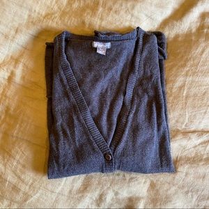 Eddie Bauer Gray Cardigan